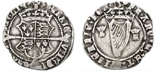 Henry The eight groat (coin)