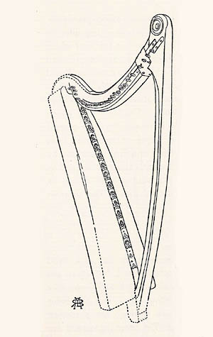 Royal Irish Academy Harp No. 2