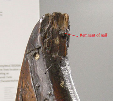 photo of head of the Mulagh harp