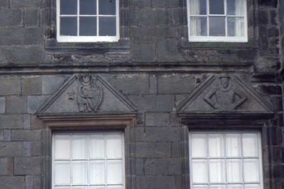 photo showing side-by-side windows on Hill House