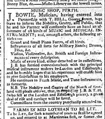 Edinburgh Courant 25 July, 1803