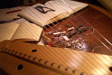 Silver Strings on a Harp